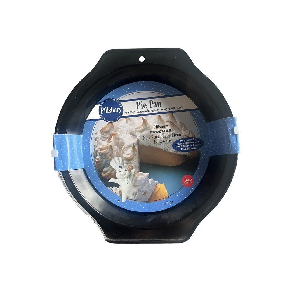 Pillsbury doughboy Pie Pan  9" Kitchen Pro glide Non Stick